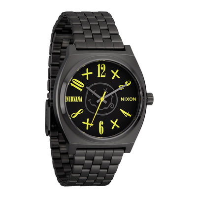 Nixon Time Teller Nirvana Collection 3-Hand  Stainless Steel Band