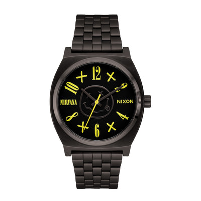 Nixon Time Teller Nirvana Collection 3-Hand  Stainless Steel Band