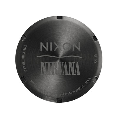 Nixon Time Teller Nirvana Collection 3-Hand  Stainless Steel Band