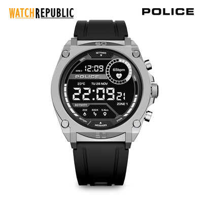 Police My Avatar Digital 45mm Rubber Band