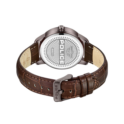 Police Raho Date 41mm Leather Band