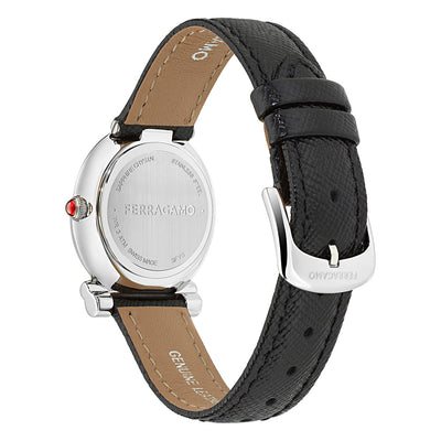 Ferragamo Gancini Twisted 2-Hand 28mm Leather Band