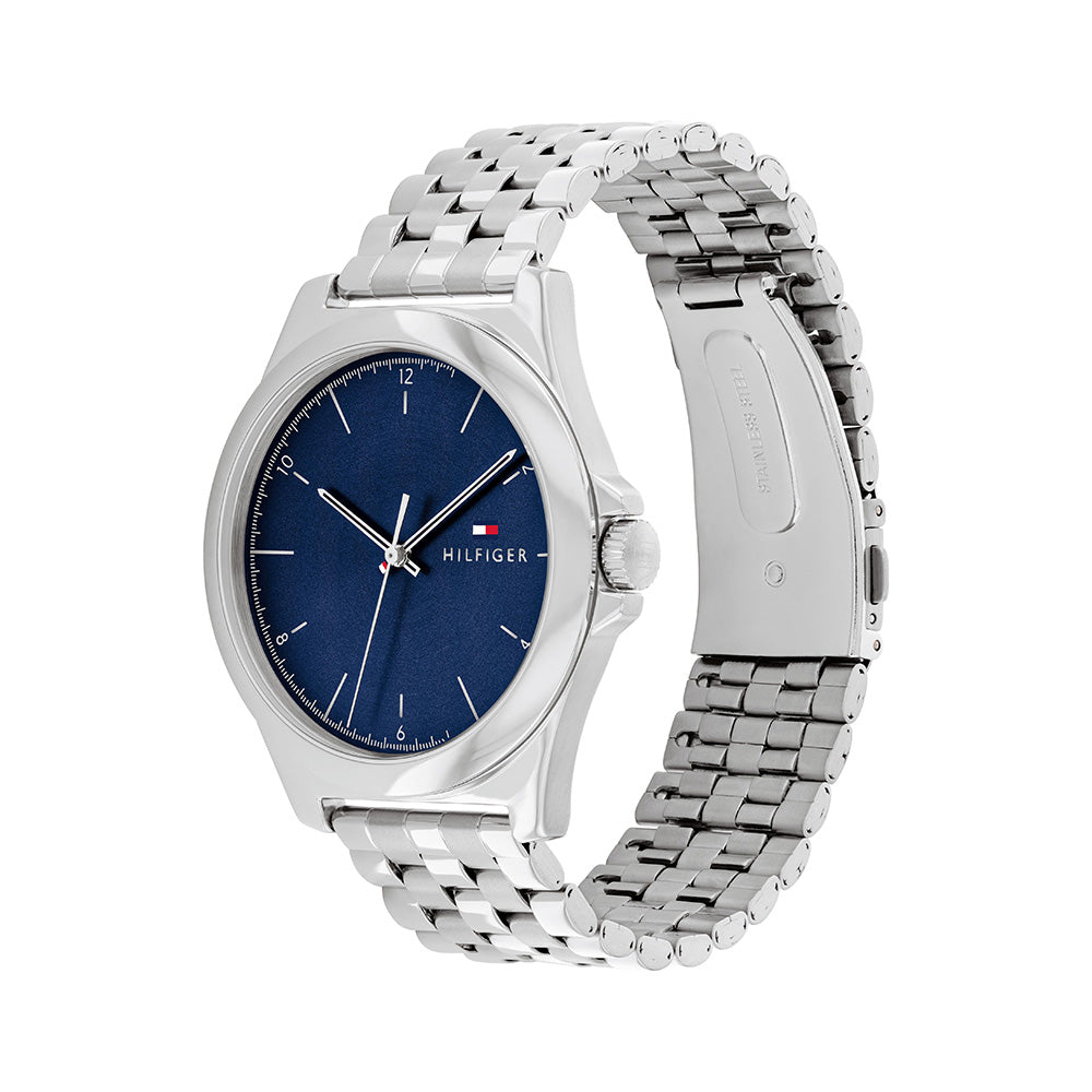 Tommy Hilfiger Norris 3-Hand 42mm Stainless Steel Band