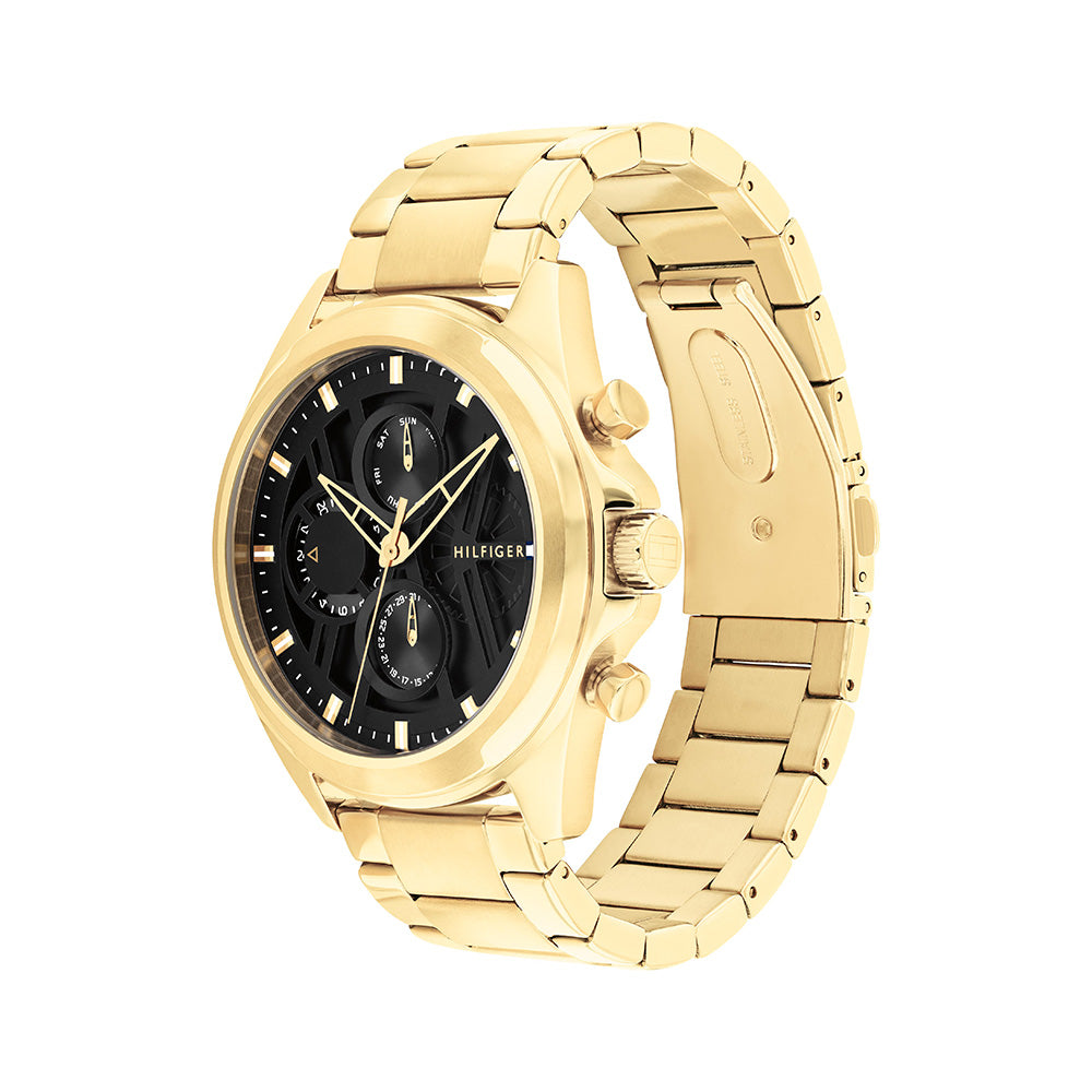 Tommy Hilfiger Jax Multifunction 48mm Stainless Steel Band