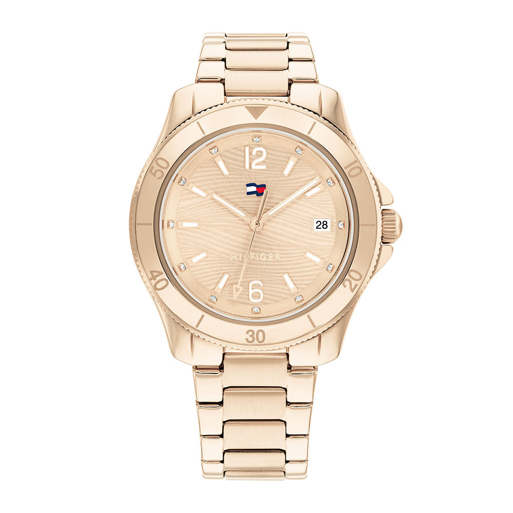 Tommy Hilfiger Brooke 3-Hand 36mm Stainless Steel Band