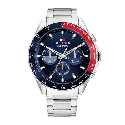 Tommy Hilfiger Owen Multifunction 46mm Stainless Steel Band