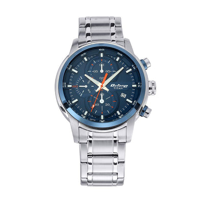 Titan Octane Chronograph 46mm Stainless Steel Band