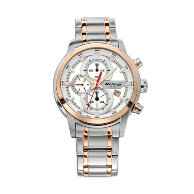 Titan Octane Chronograph 46mm Stainless Steel Band