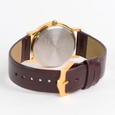 AB Series 3-Hand 33mm Leather Band