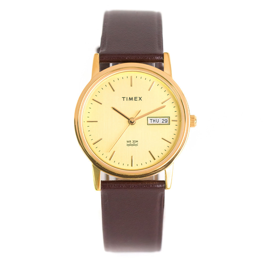 Timex Ab Series Day-Date 32.5mm Leather Band