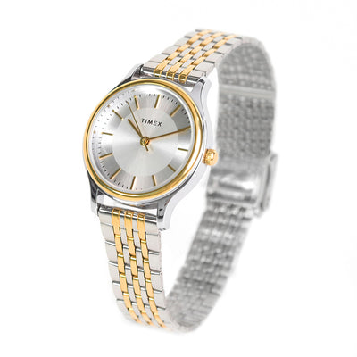 Timex Tl87 Series 3-Hand 28mm Stainless Steel Band