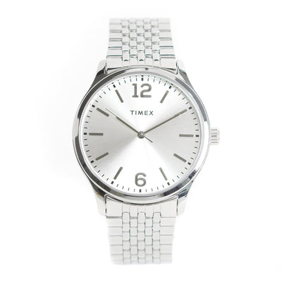 Timex Tg65-1 Series 3-Hand 39mm Stainless Steel Band