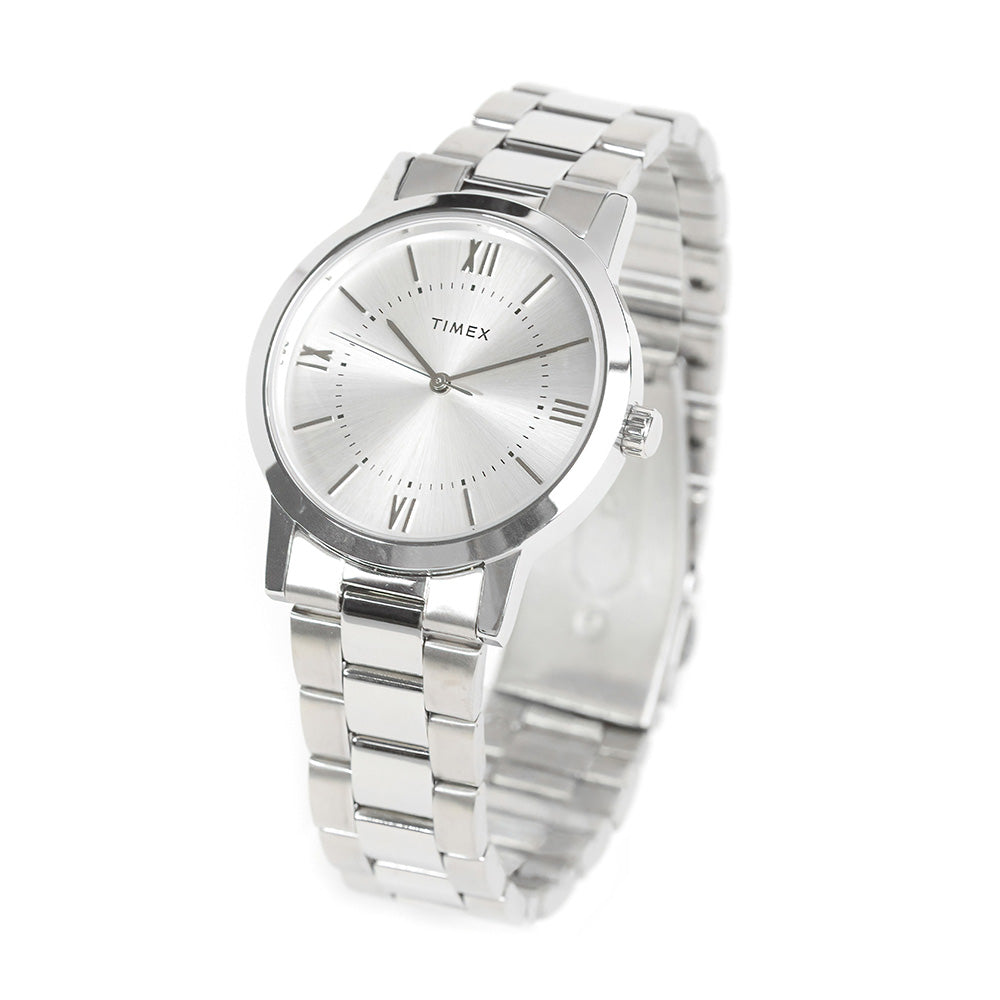 Timex T1-1 Series 3-Hand 38mm Stainless Steel Band