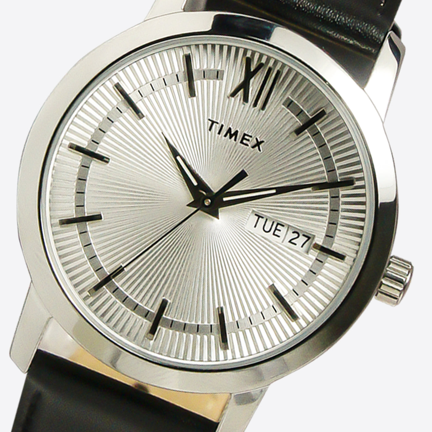 Timex Benedict Day-Date 39mm Leather Band