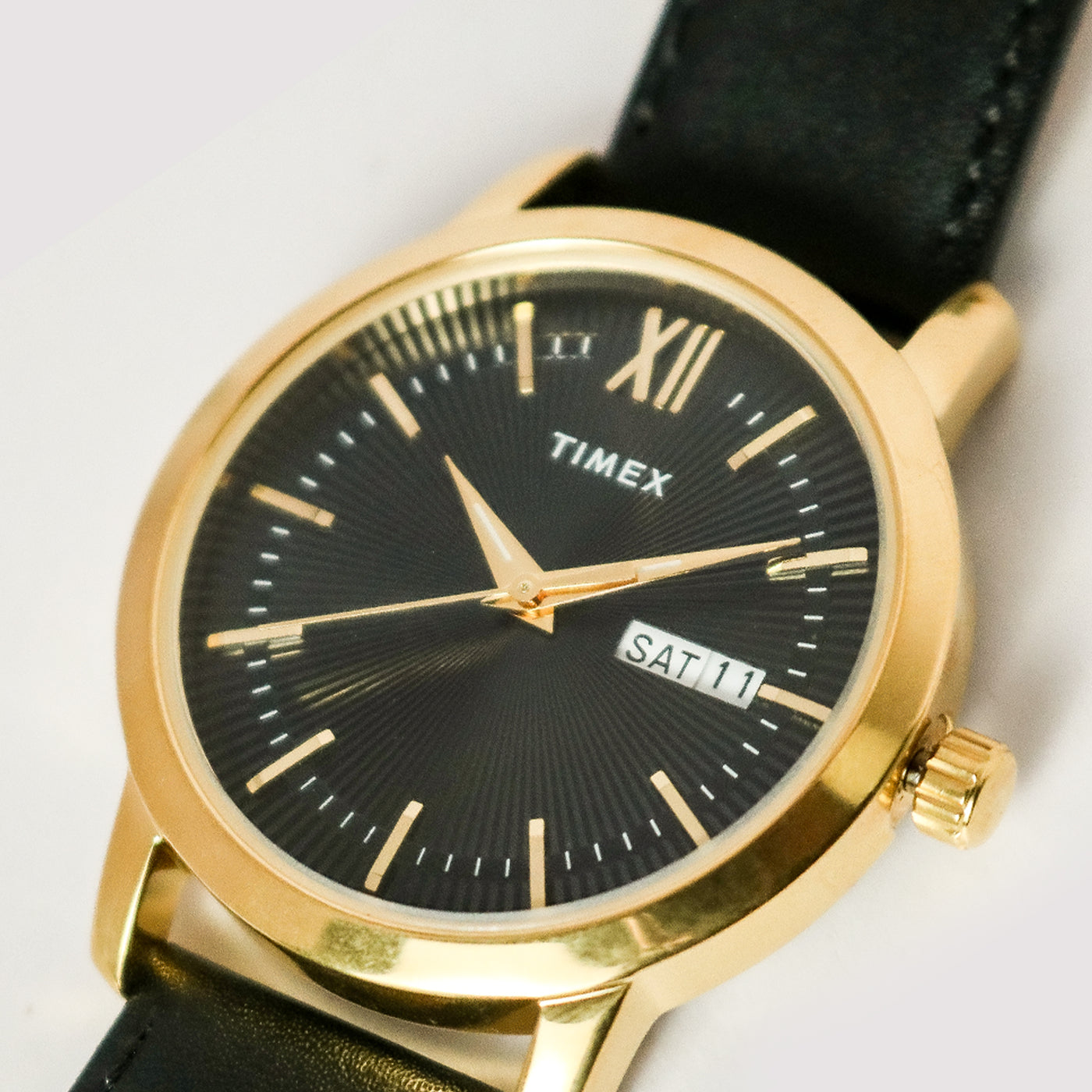 Timex Benedict Day-Date 39mm Leather Band