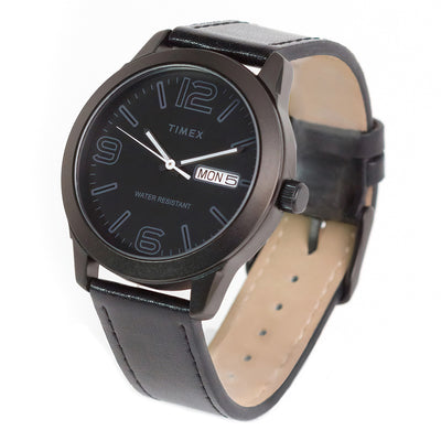 Timex Preston Day-Date 45mm Leather Band