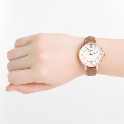 Timex Sharon 3-Hand 36mm Leather Band