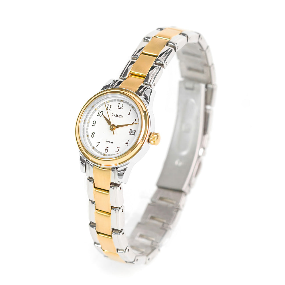 Timex Sterling Date 27mm Stainless Steel Band