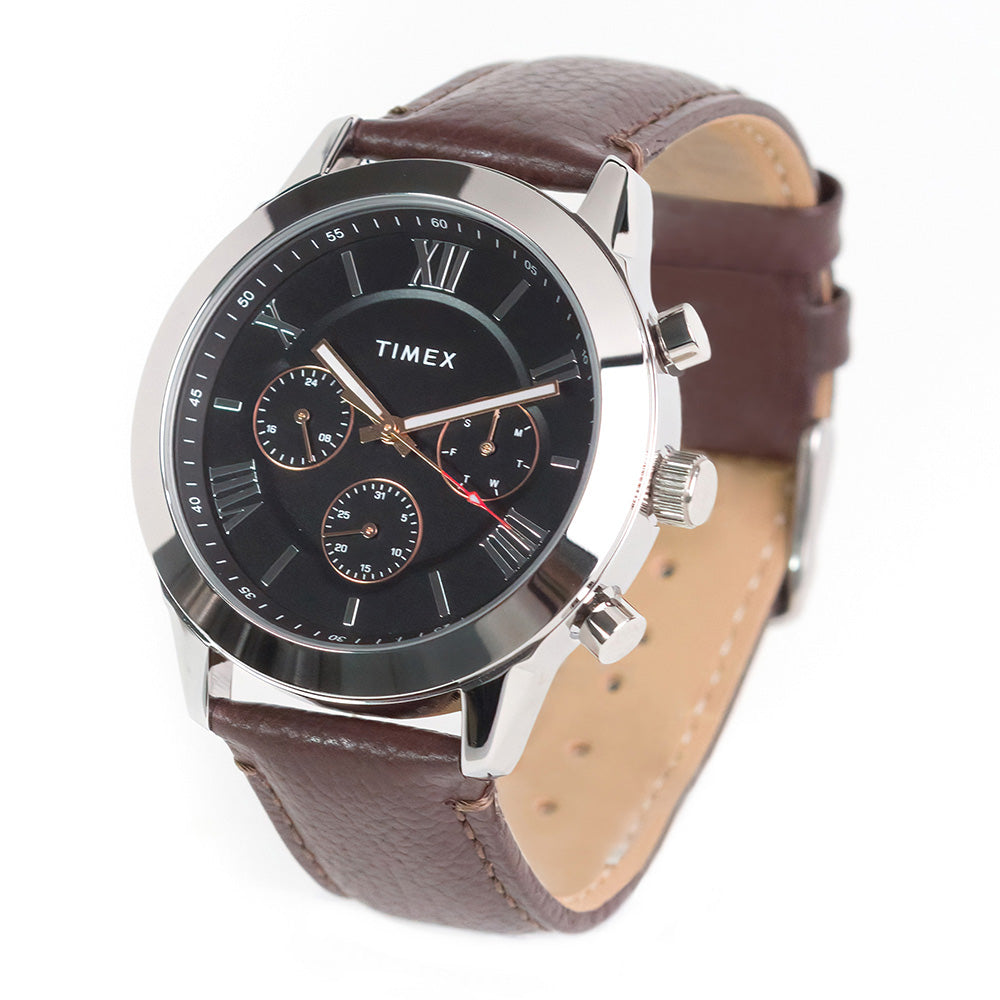 Timex Thompson Multifunction 45mm Leather Band