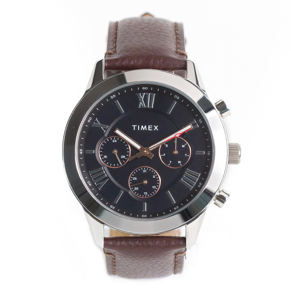 Timex Thompson Multifunction 45mm Leather Band