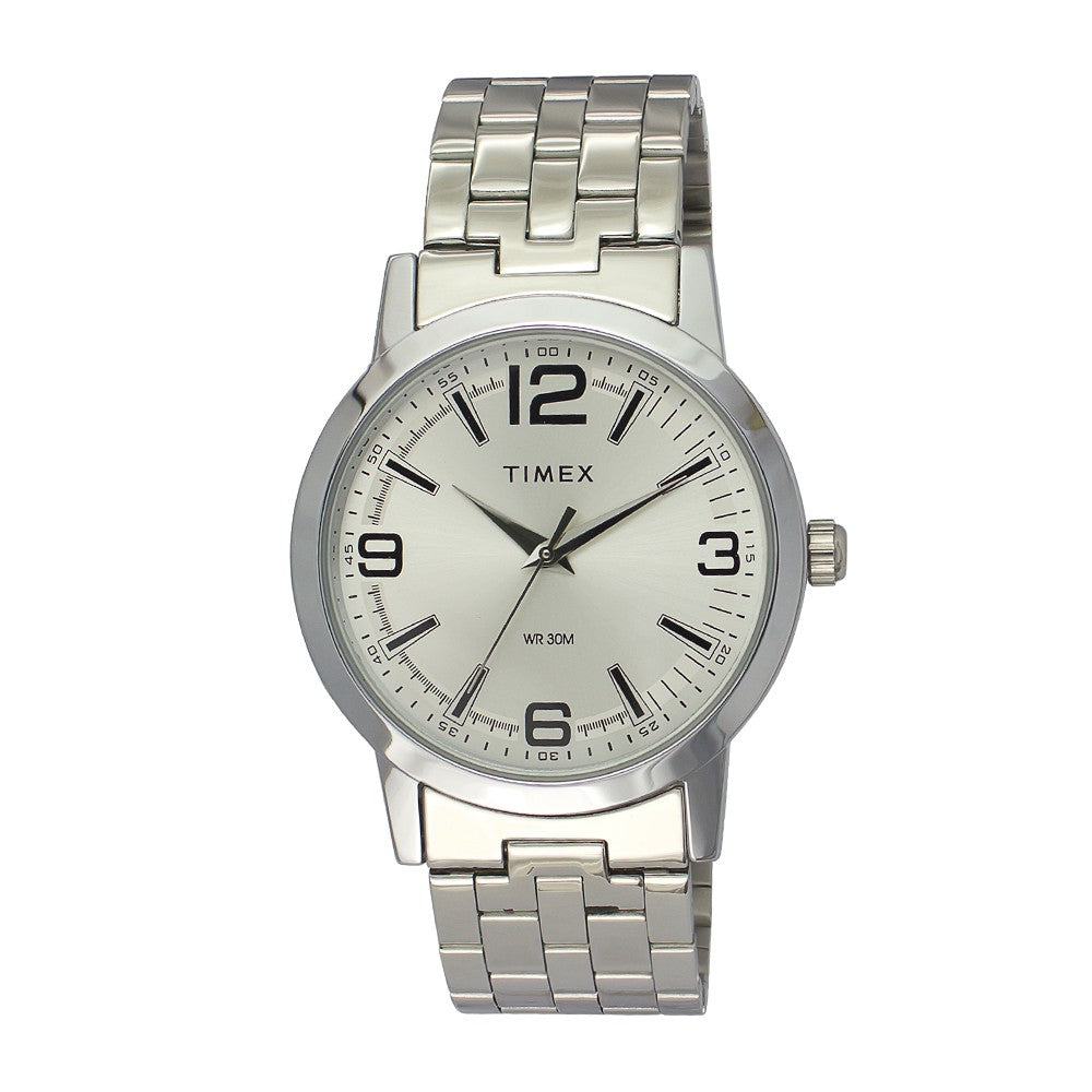 Timex T1 Series 3-Hand 39mm Stainless Steel Band