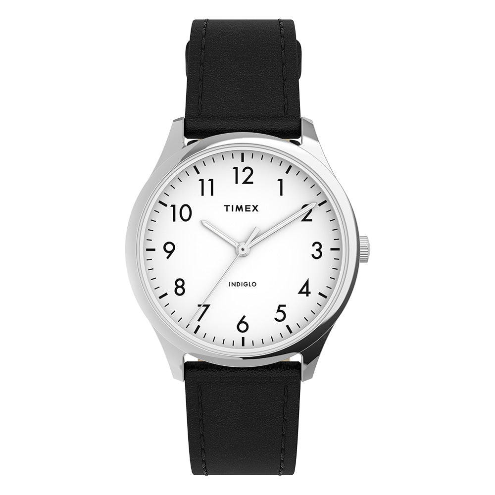 Timex Easy Reader 3-Hand 32mm Leather Band