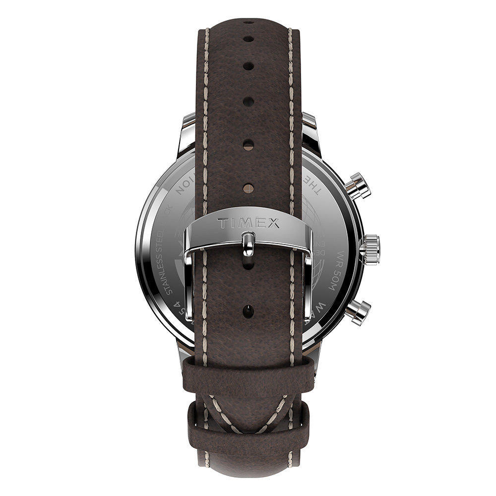 Timex Chicago  45mm Leather Band