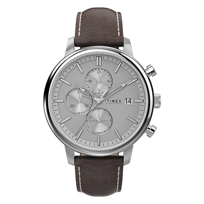 Timex Chicago  45mm Leather Band