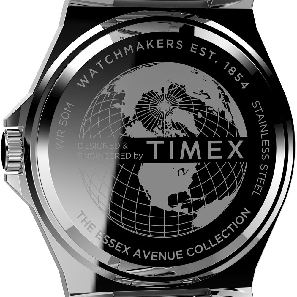 Timex Essex Avenue 3-Hand 40mm Stainless Steel Band