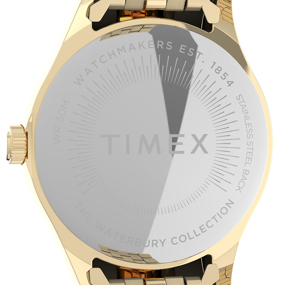 Timex Waterbury Traditional Automatic 34mm Stainless Steel Band