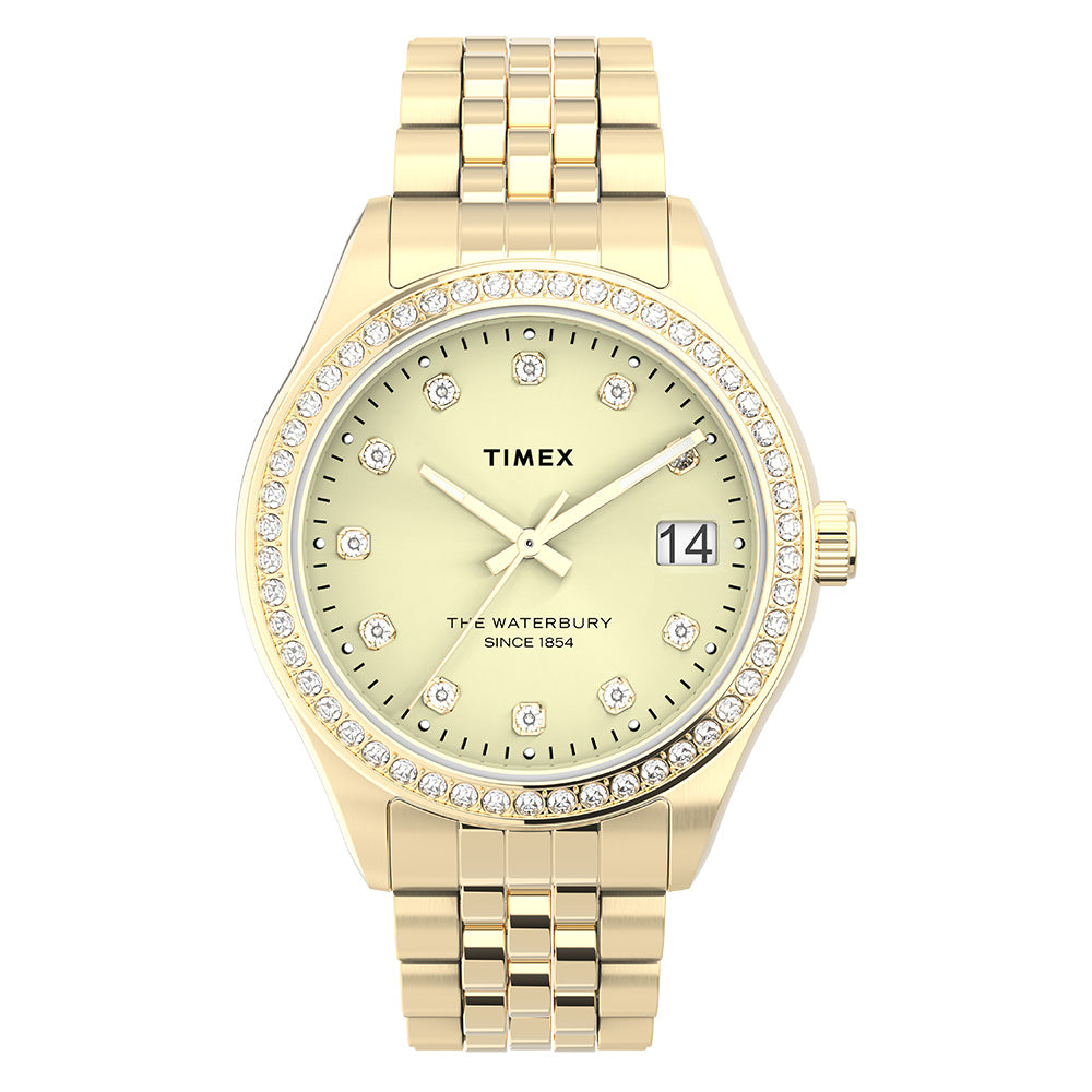 Timex Waterbury Traditional Automatic 34mm Stainless Steel Band