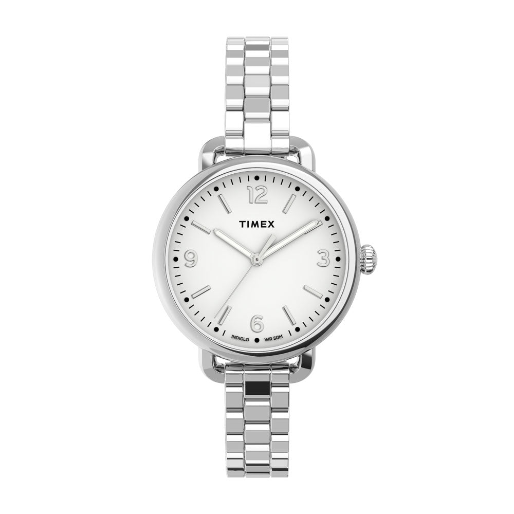 Timex Standard 3-Hand 30mm Stainless Steel Band