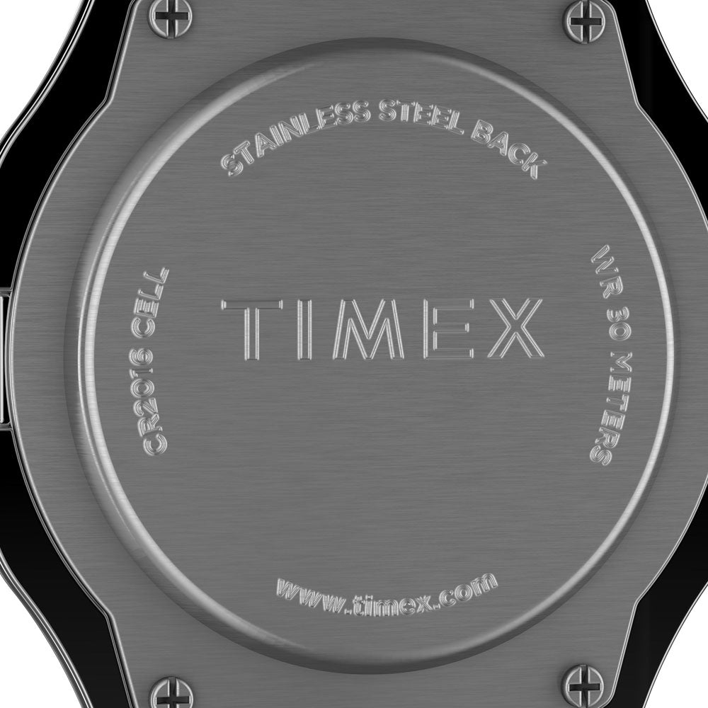 Timex T80  Digital 34mm Stainless Steel Band