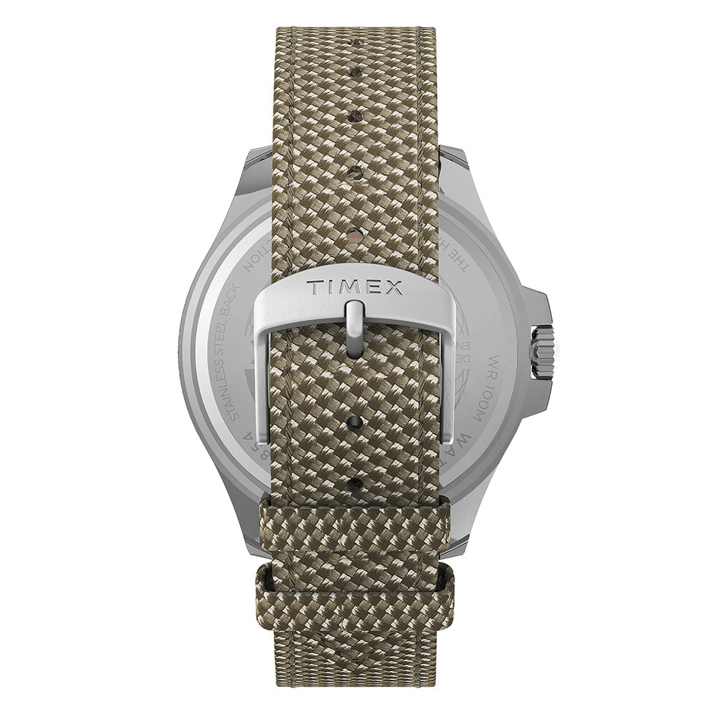 Timex Harborside Coast Date 43mm Fabric Band