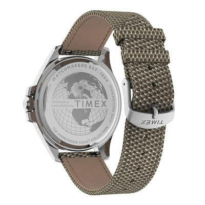 Timex Harborside Coast Date 43mm Fabric Band