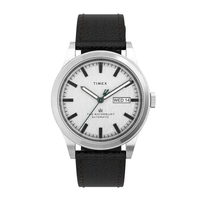 Timex Waterbury Day-Date 39mm Leather Band