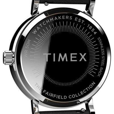 Timex Fairfield 3-Hand 37mm Leather Band