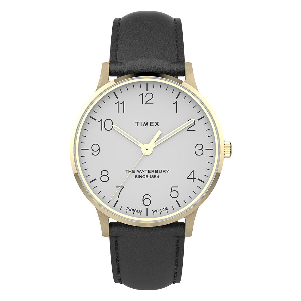 Timex Waterbury Classic 3-Hand 40mm Leather Band