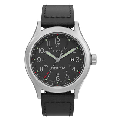 Timex Expedition Sierra Date 40mm Leather Band