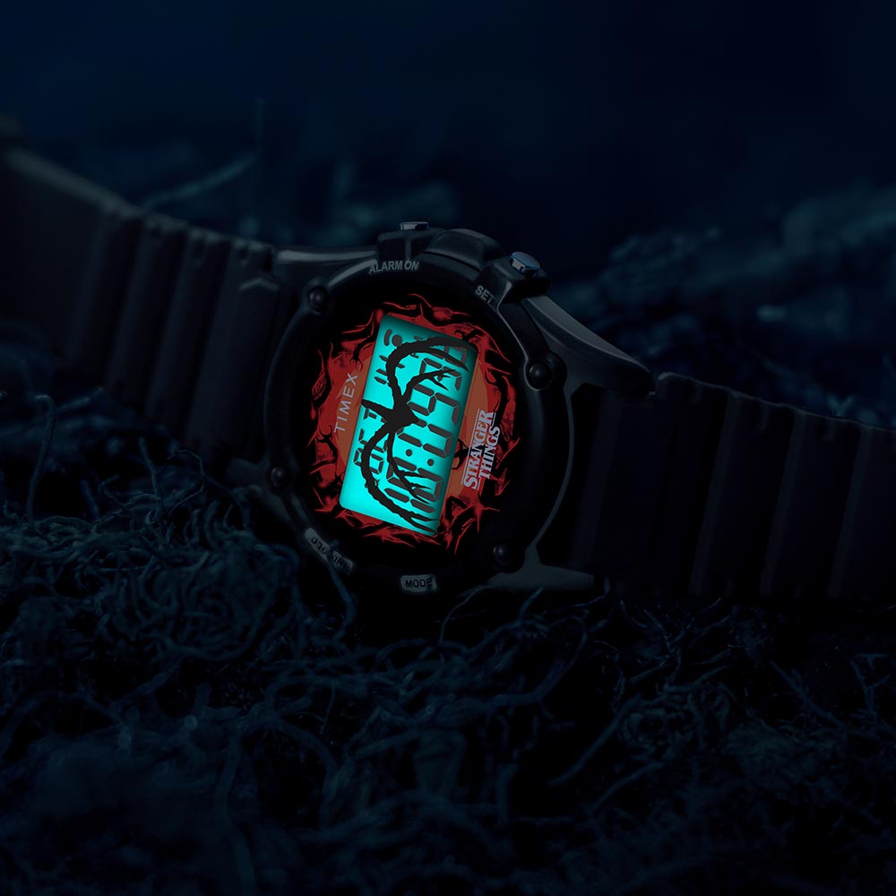 Timex Timex Atlantis X Stranger Things Digital 40mm Resin Band