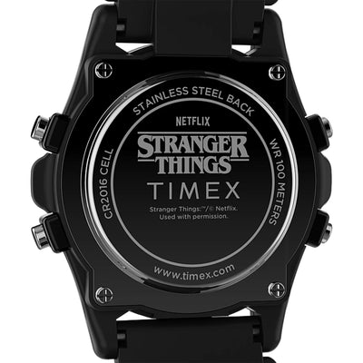 Timex Timex Atlantis X Stranger Things Digital 40mm Resin Band