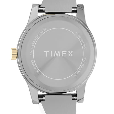 Timex Fashion Stretch Bangles 3-Hand 25mm Stainless Steel Band