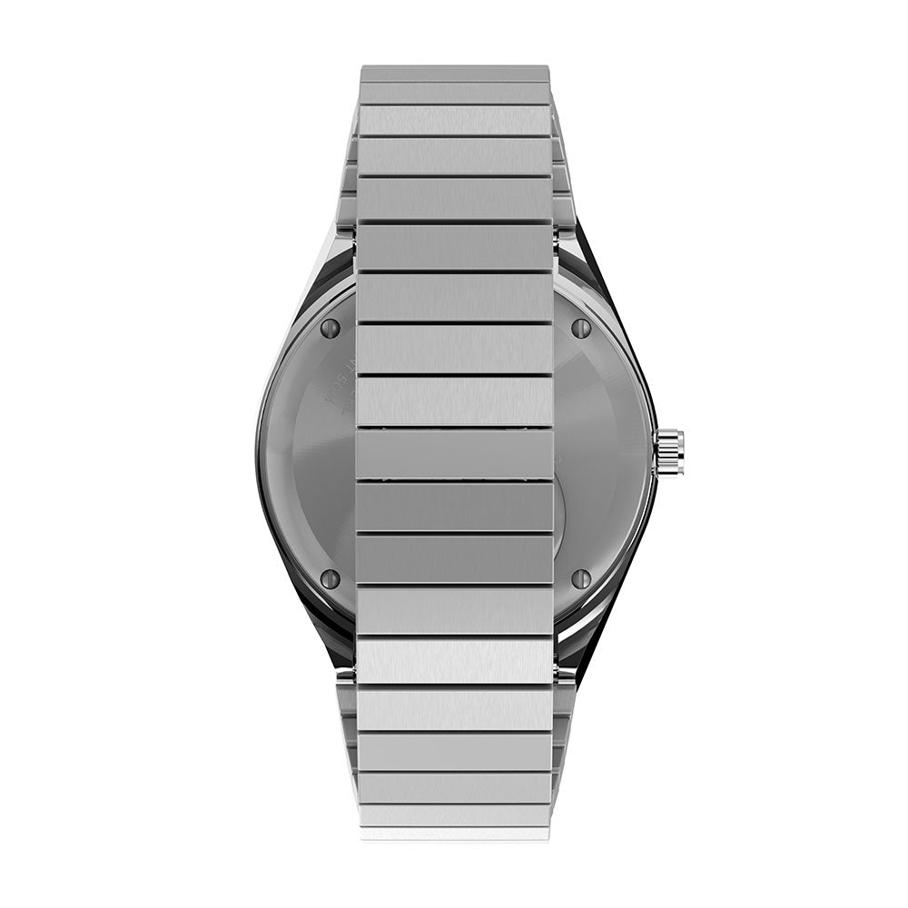 Timex Q Timex Day-Date 36mm Stainless Steel Band