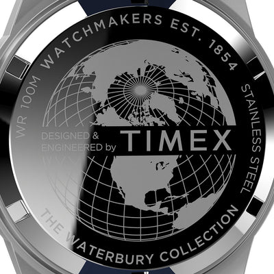 Timex Waterbury Diver Day-Date 41mm Rubber Band