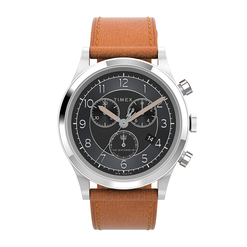 Timex Waterbury Traditional Multifunction 42mm Leather Band