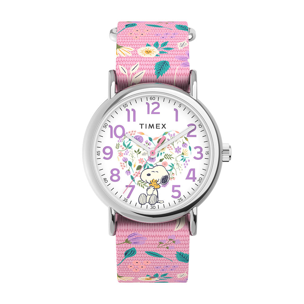 Timex Weekender X Peanuts 3-Hand 38mm Fabric Band