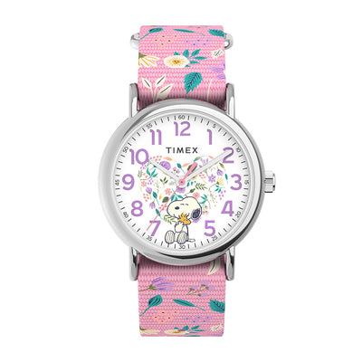 Timex Weekender X Peanuts 3-Hand 38mm Fabric Band