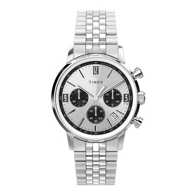 Timex Marlin Quartz Chronograph 40mm Stainless Steel Band