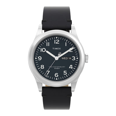 Timex Waterbury Traditional Day-Date 39mm Leather Band