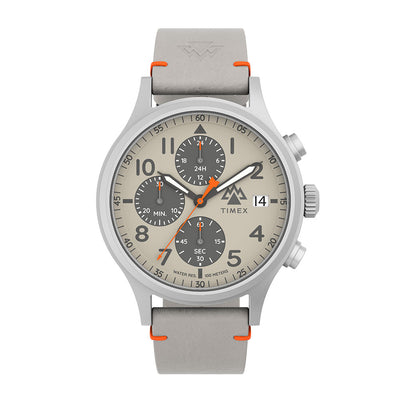 Timex Expedition North® Sierra Chronograph 42mm Leather Band